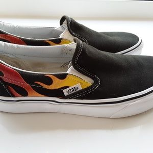 Flame Slipon Vans